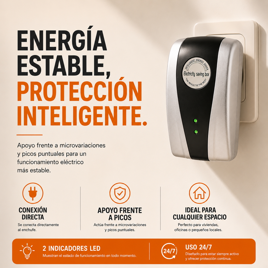 Ahorrador y estabilizador de energía