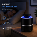 Lámpara antimosquitos por succión