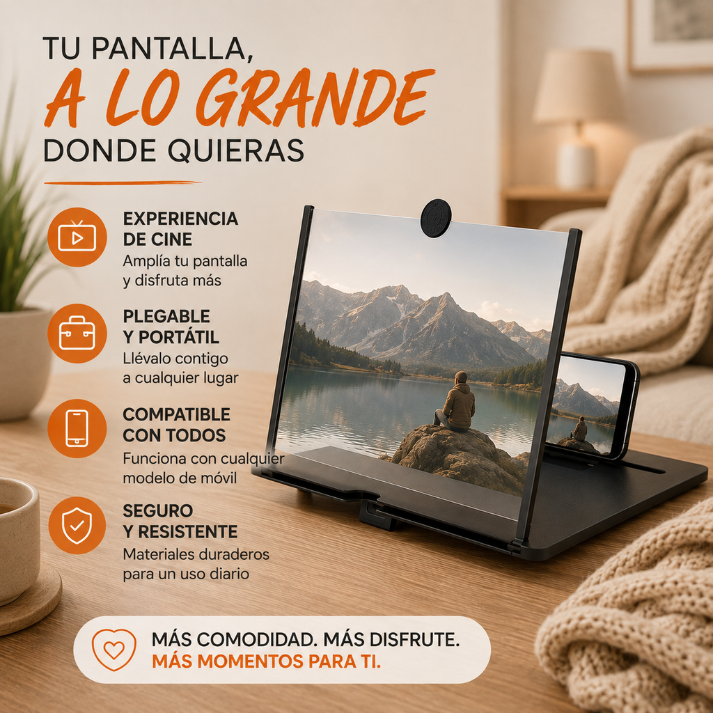 Amplificador de Pantalla Móvil
