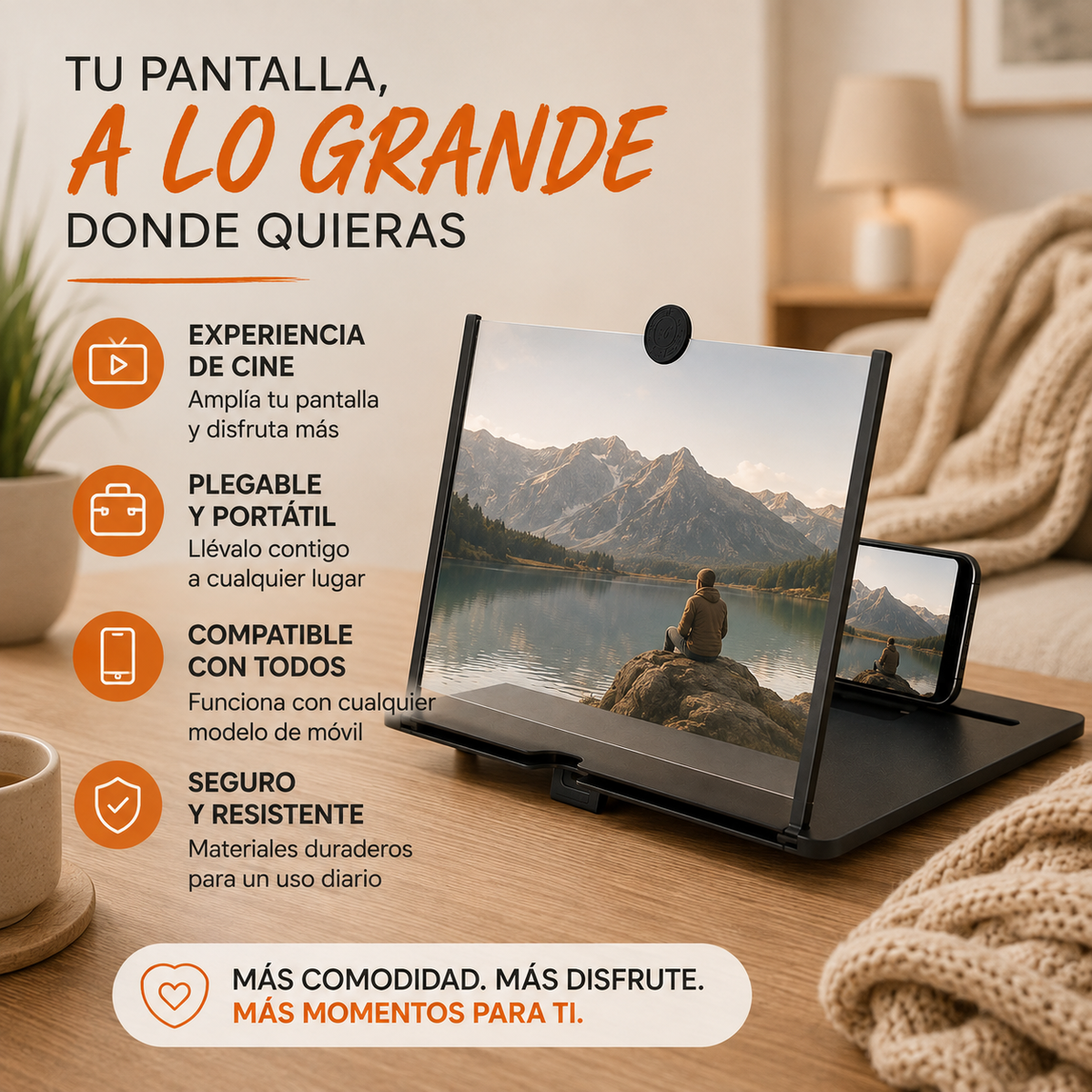 Amplificador de Pantalla Móvil