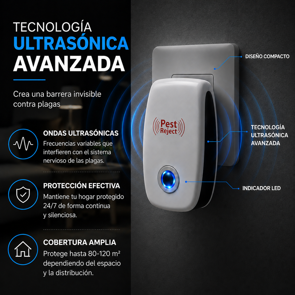 Pest Reject:Tecnología antiplagas efectiva