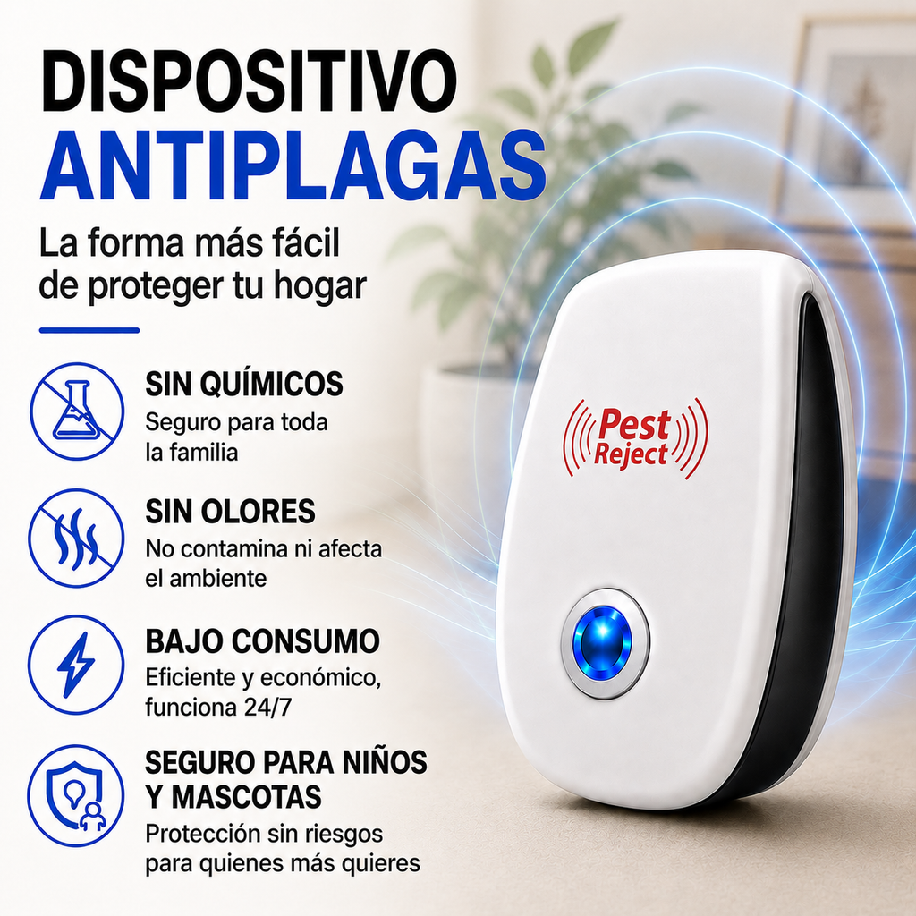 Pest Reject:Tecnología antiplagas efectiva