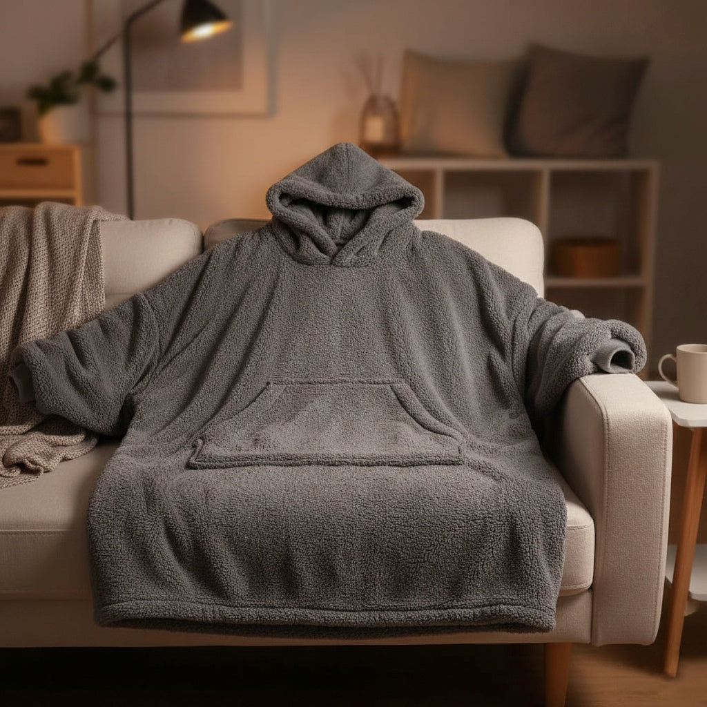 Sudadera Oversize Con Capucha